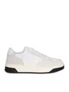 Hogan Chamallow Suede And Nappa Two-tone Sneakers In White