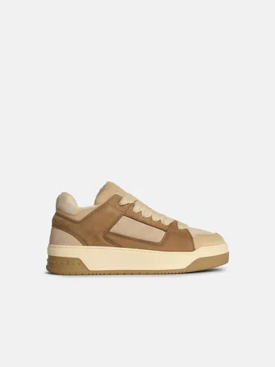 Hogan 'h667' Beige Leather Sneakers