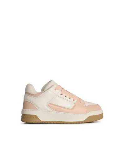 Hogan 'h667' Pink Leather Sneakers