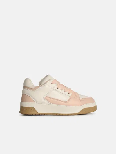 Hogan 'h667' Pink Leather Sneakers