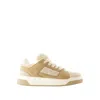 Hogan Men's Leather Sneakers, Durable Material In Neutrals
