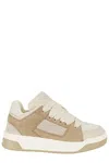 Hogan Brown Platform Lace Up Sneakers In Neutrals