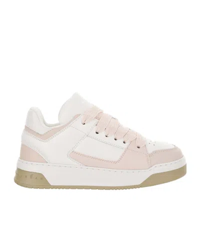HOGAN HOGAN LOGO EMBOSSED CHUNKY SOLE SNEAKERS