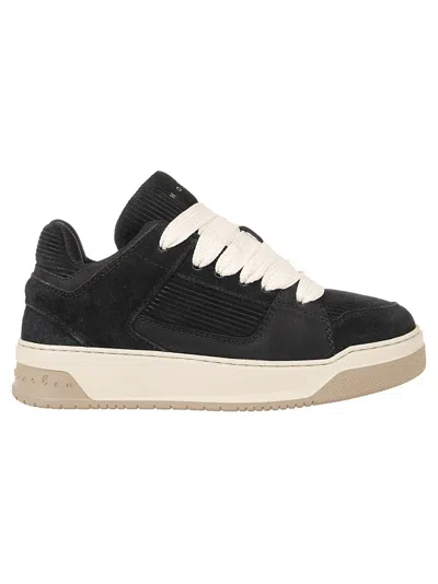 Hogan Sneakers Lace-up Padded Collar In Black