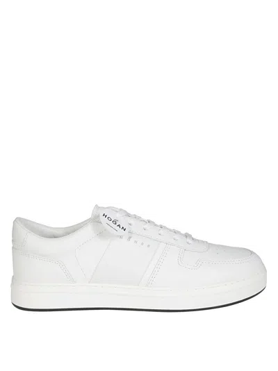 Hogan H668 Allacciato Fascia Logo Sneakers In Multi