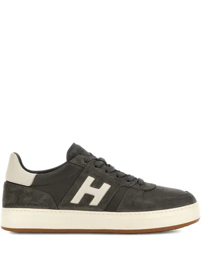 Hogan H668 H-tv Sneakers In Gray