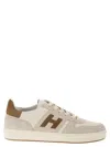 Hogan H-tv Sneakers In Neutral