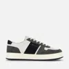 Hogan Smooth And Suede Leather H-tv Sneakers. In White
