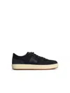 Hogan 'h668' Navy Leather Sneakers