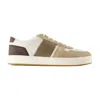 Hogan Low-top Sneakers Featuring Leather Inserts In Multi
