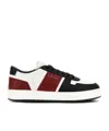 Hogan Round Toe Rubber Sole Sneakers In White