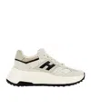 Hogan H669 Lace-up Leather Shoes In White