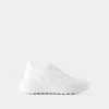 Hogan Hi-fi Platform Leather Sneaker In White