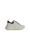 Hogan White H669 Sneakers In Grey