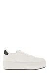 Hogan Leather Panelled Flatform Sneakers