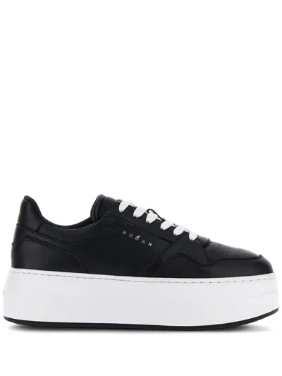 Hogan Sneakers H670 Lace-up In Black