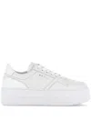 Hogan Platform Skyscraper Sneakers With In White