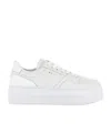 Hogan Platform Skyscraper Sneakers With In White