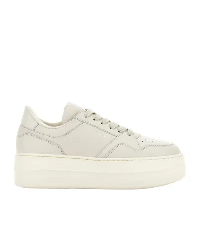 HOGAN HOGAN H670 LOGO PRINTED FLATFORM SNEAKERS
