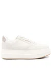 Hogan H670 Flatform-sneakers In Neutrals