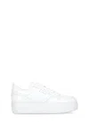 Hogan Skyscraper Leather White Sneakers In White
