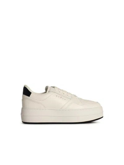 Hogan 'h670' White Leather Sneakers