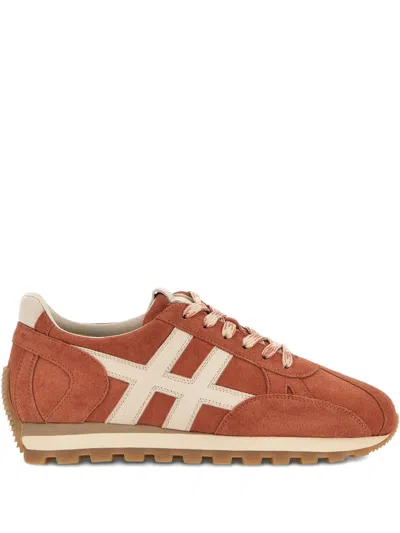 Hogan H671 86er Lace-up Fastening Sneakers In Multi