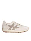 Hogan H671 Allacciato Tess Slash Sneakers In Neutral