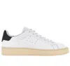 Hogan Leather Sneakers With Perforated Round Toe In White