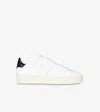 Hogan H672 White Leather Sneakers In White