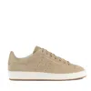 Hogan Rubber Sole Sneakers Perforated Detailing In Beige
