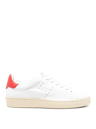 HOGAN H672 LEATHER SNEAKERS