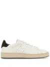 Hogan Perforated Leather Sneakers In White