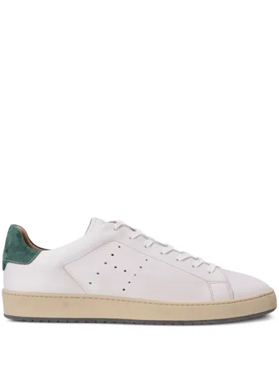 Hogan H672 Leather Low-top Sneakers In White