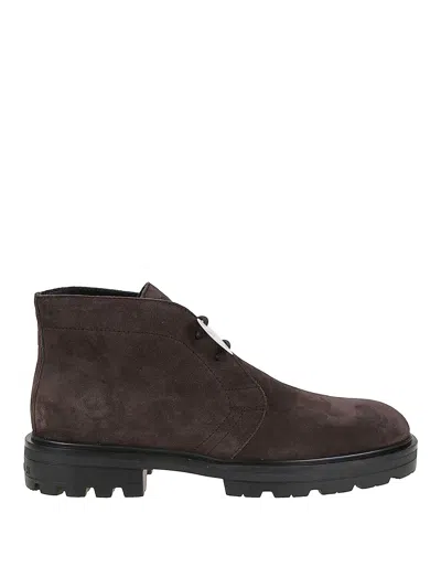 HOGAN ZAPATOS CON CORDONES - MARRÓN
