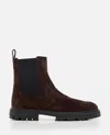 Hogan H673 Chelsea Boots In Brown
