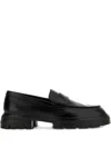Hogan H673 Leather Loafers