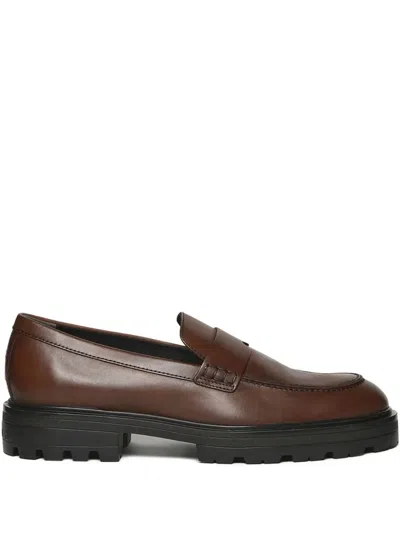 Hogan Gucci Re-motion Sneakers In Brown