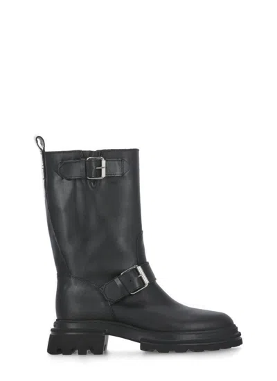 Hogan H674 - Leather Biker