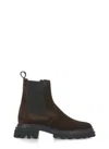 Hogan Chelsea Boots In Brown
