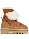 Hogan H675 Lace-up Boots In Brown