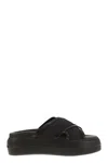 Hogan Cross Strap Platform Sandals