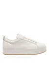 Hogan Low Top Platform Sneakers In Blanco