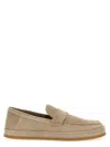 Hogan H683 Loafers In Beige