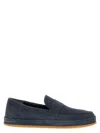 Hogan Slip-on Suede Loafers Rubber Sole
