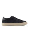 Hogan H691 Lace-up Sneakers With Embossed Branding And Memory Foam Insole In Blue