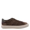 Hogan H691 Lace-up Sneakers With Suede Upper And Memory Foam Comfort In Brown