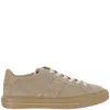 Hogan Low-top Suede Sneakers With Textured Sole In Multi