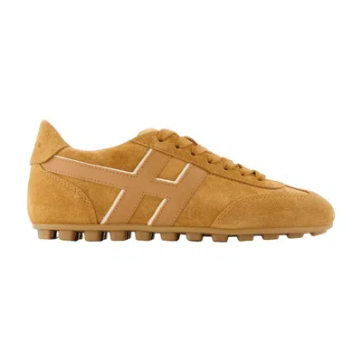 Hogan H693 Allacciato H Sneakers In Blue
