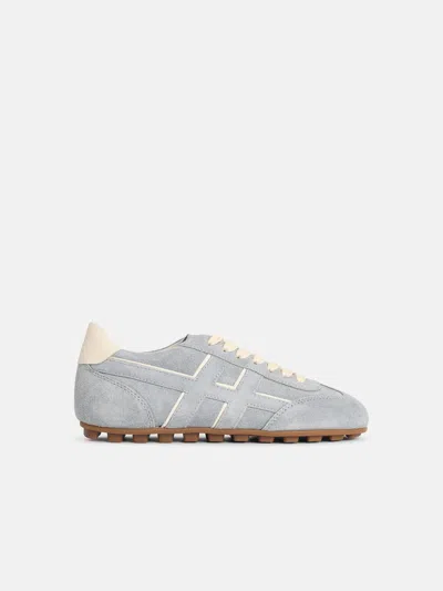 Hogan 'h693' Light Blue Suede Sneakers